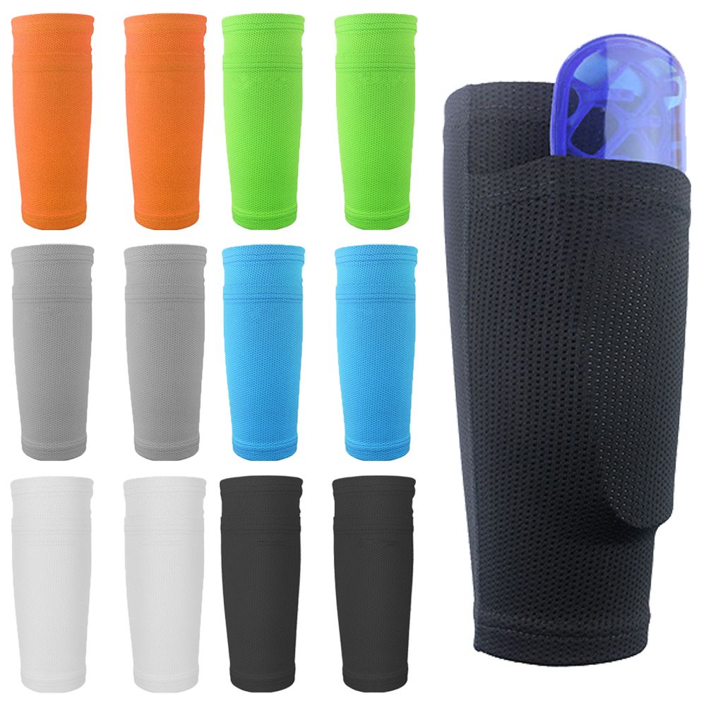 Compression Sleeve Calf - Protège-tibias de football en nylon pour