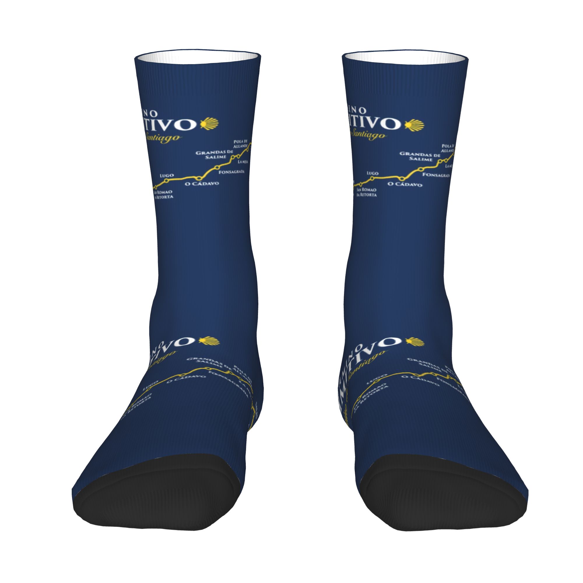 Dress Sock Men - Chaussettes personnalisées Primitive Way pour hommes,