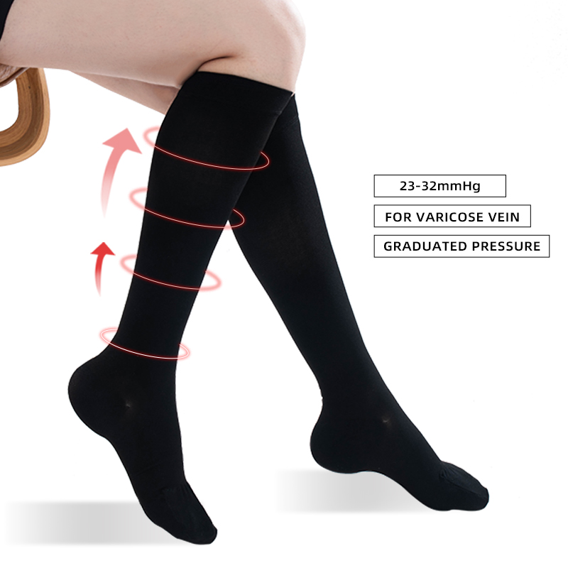 Compression Sock Medical - Legbeauty 23-32mmHg chaussettes de mollet à
