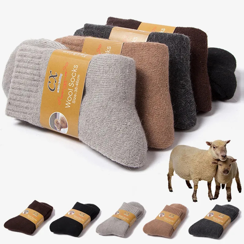 Thermal Sock Winter - Super ThUNICEF-Chaussettes en laine mérinos pour