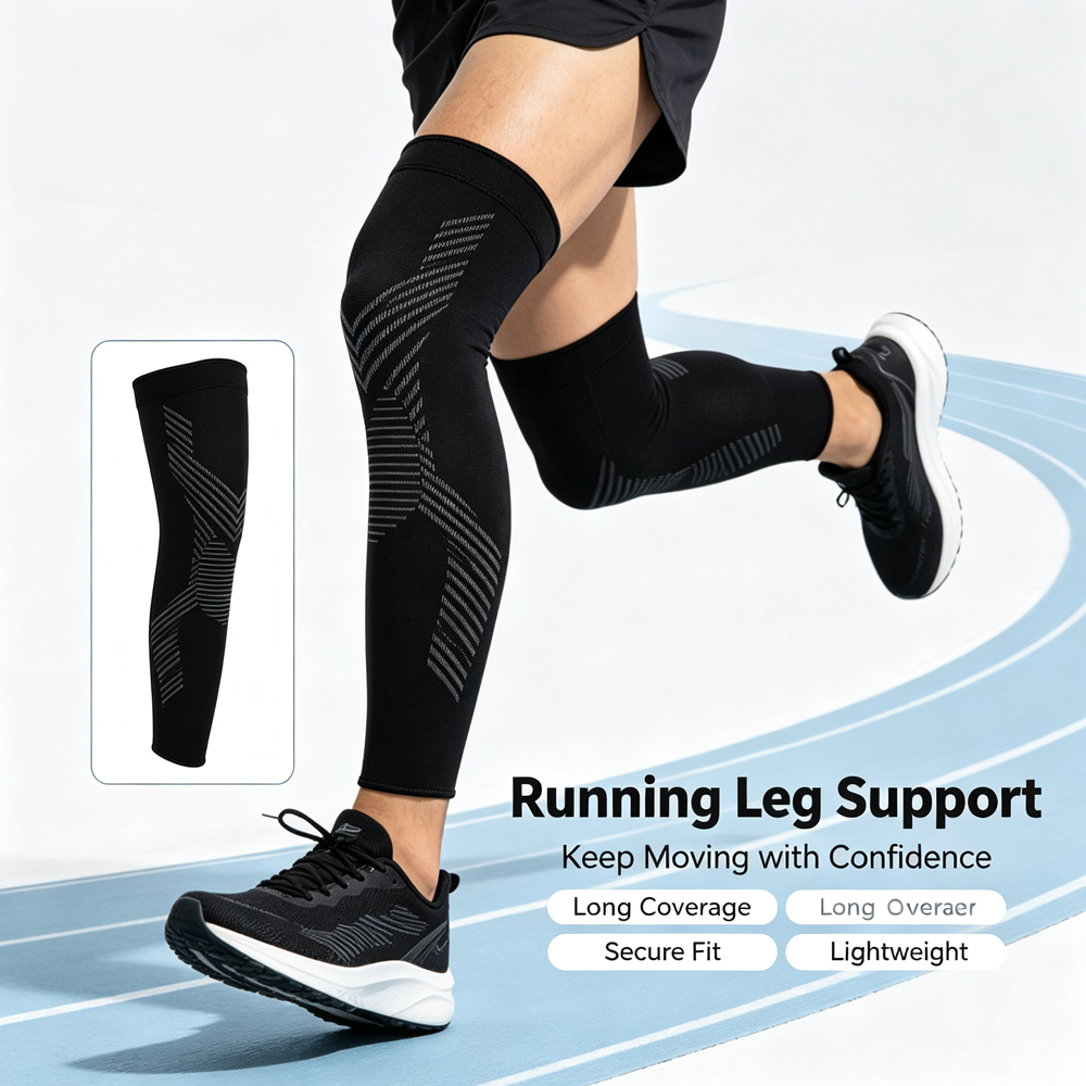 Compression Sleeve Calf - 1/2 pièces, manchons de compression pour