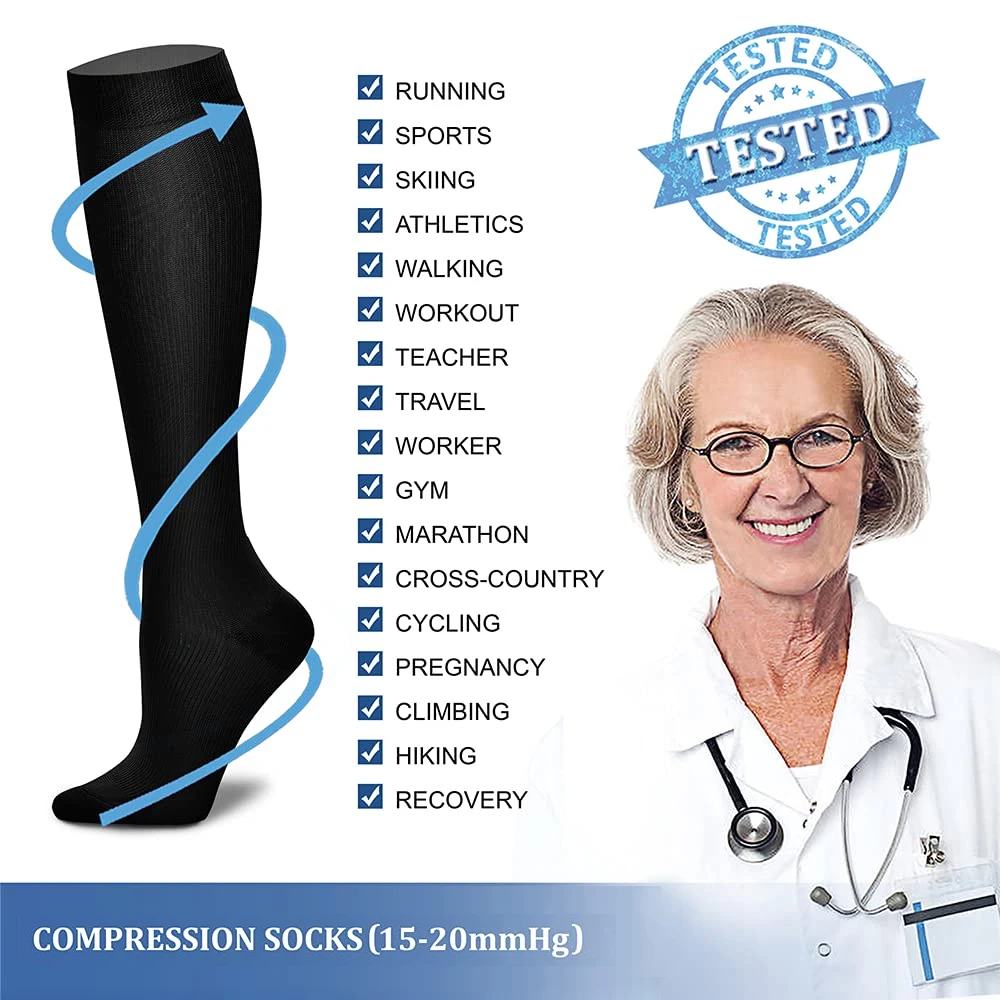 1 paire de chaussettes de comp - Compression Sock Medical avis et prix