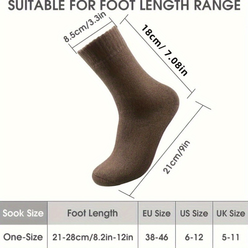 1 paire de chaussettes d’hiver - Thermal Sock Winter avis et prix